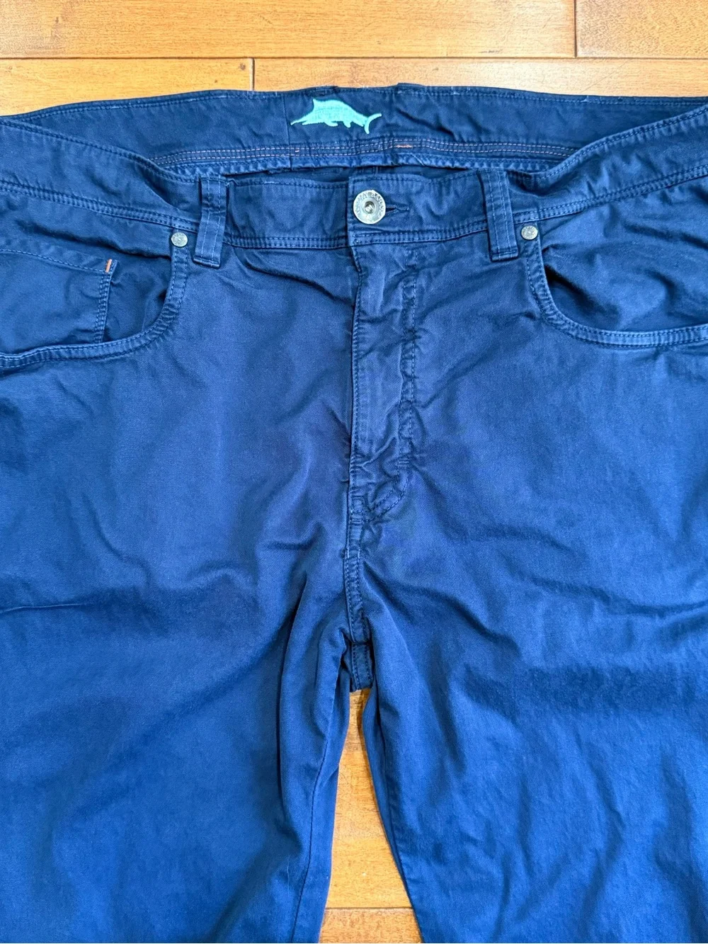 Tommy Bahama Boracay Chino Pants 5-Pocket Flat Front Pima Cotton 40x30